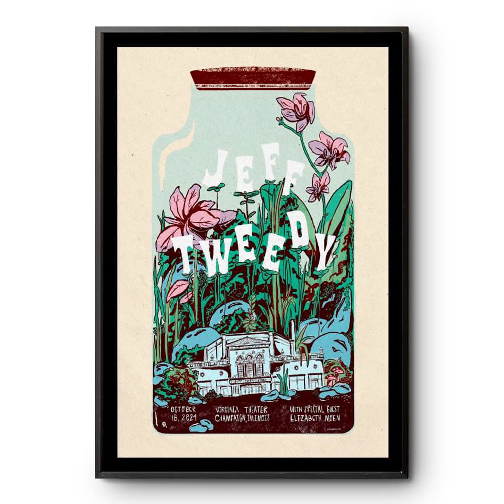 Jeff Tweedy Virginia Theatre Champaign Il Tour Oct 18 2024 Poster