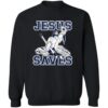 Jesus Saves Hockey Shirt 2