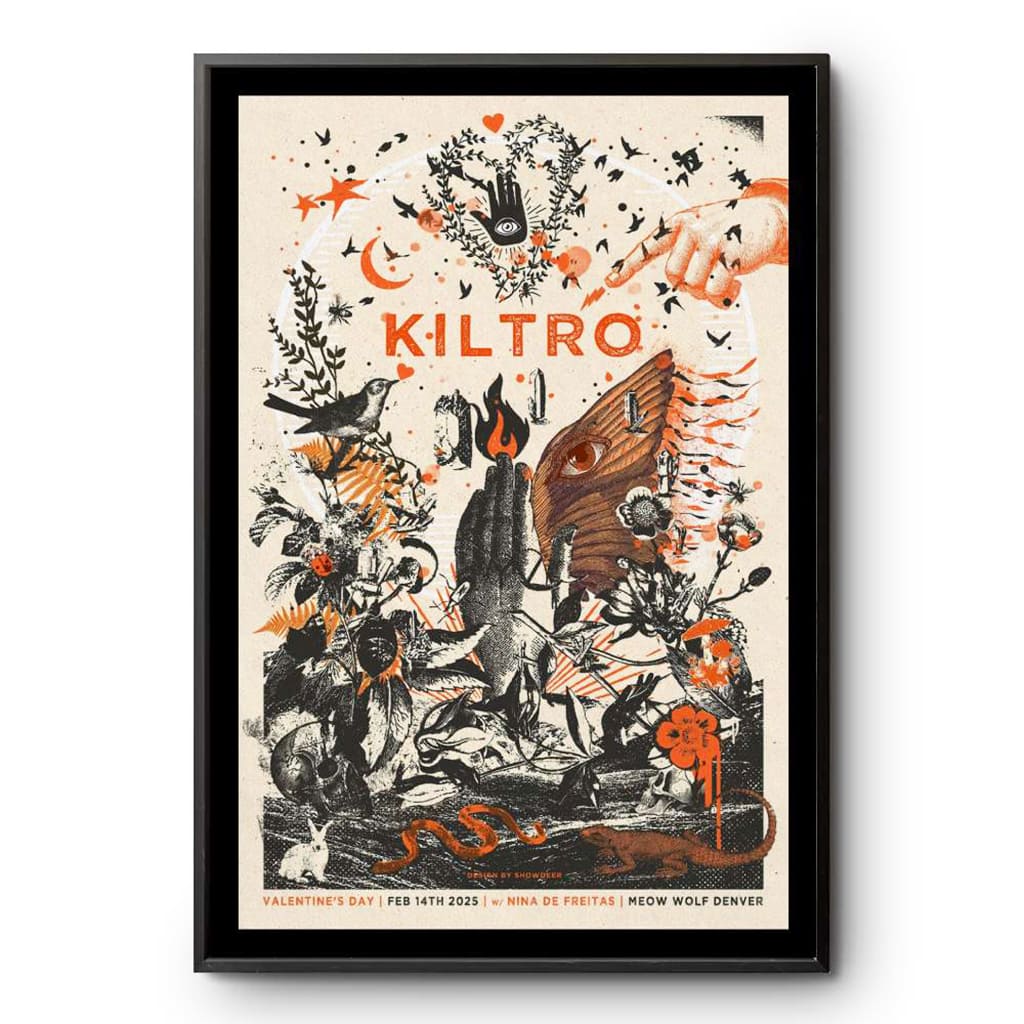 Kiltro Moew Wolf Denver Denver Co February 14 2025 Poster