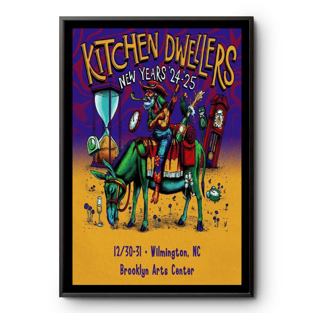 Kitchen Dwellers Nye Brooklyn Arts Center December 30-31 2024 Poster