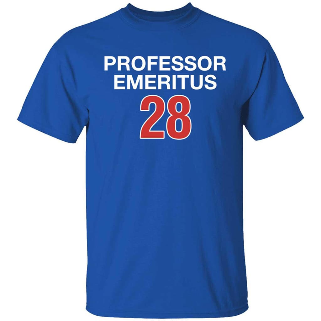 Kyle Hendricks Professor Emeritus 28 Shirt