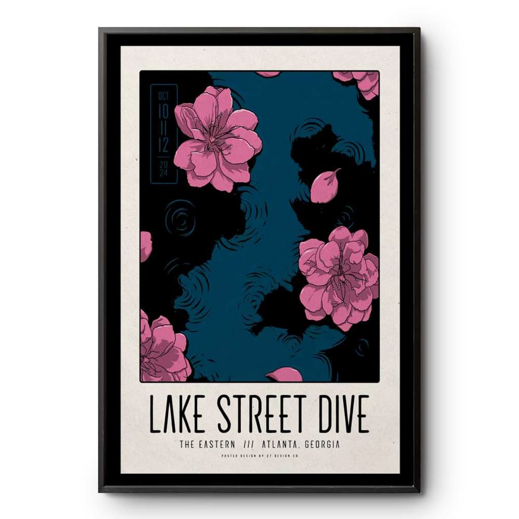 Lake Street Dive Tour Atlanta Ga Oct 10-12 2024 Poster