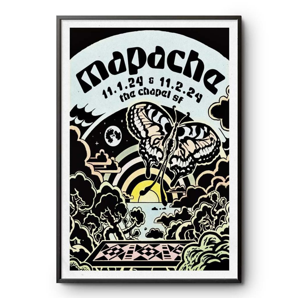 Mapache Show The Chapel Nov 1-2 2024 Poster