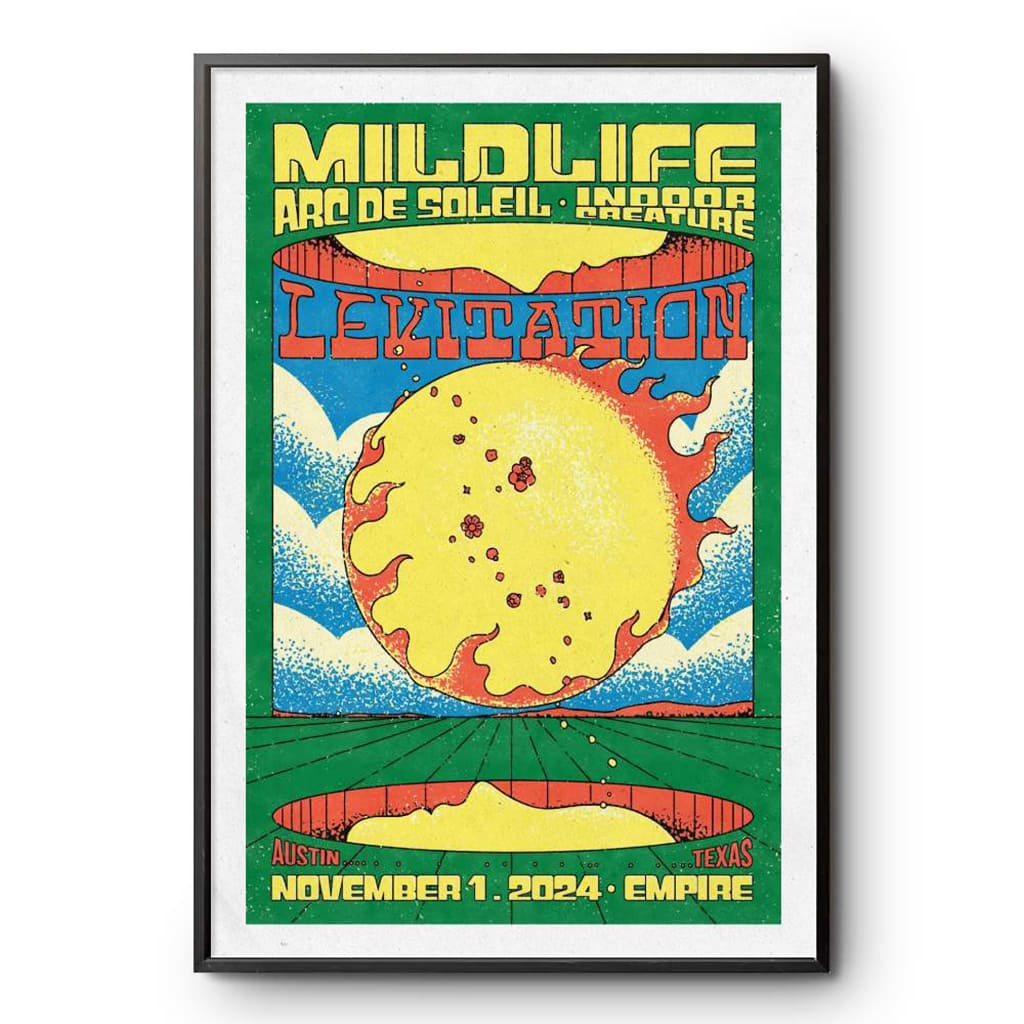 Mildlife Levitation Festival Empire Garage Tour Nov 1 2024 Poster