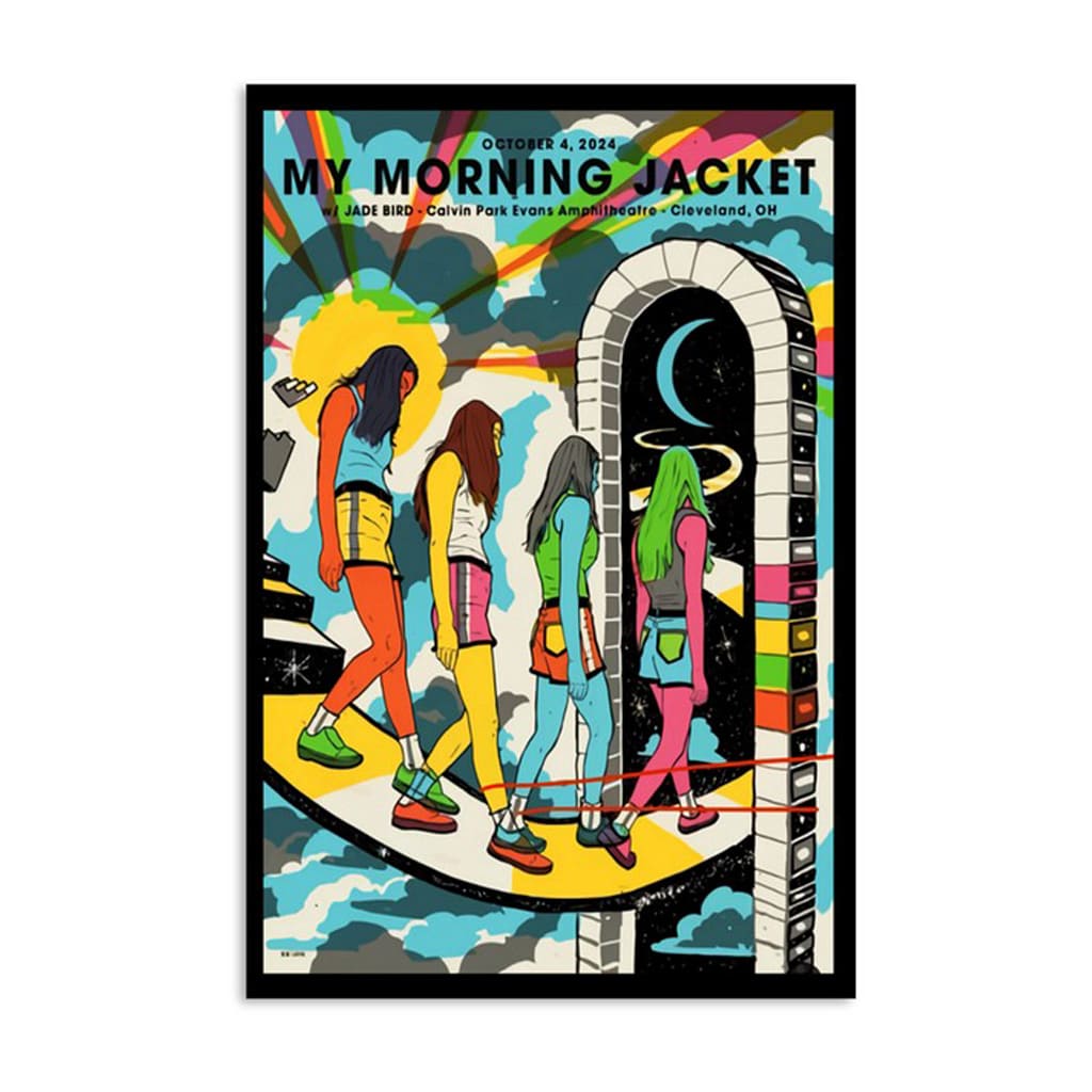 My Morning Jacket Cleveland Oh Oct 4 2024 Poster