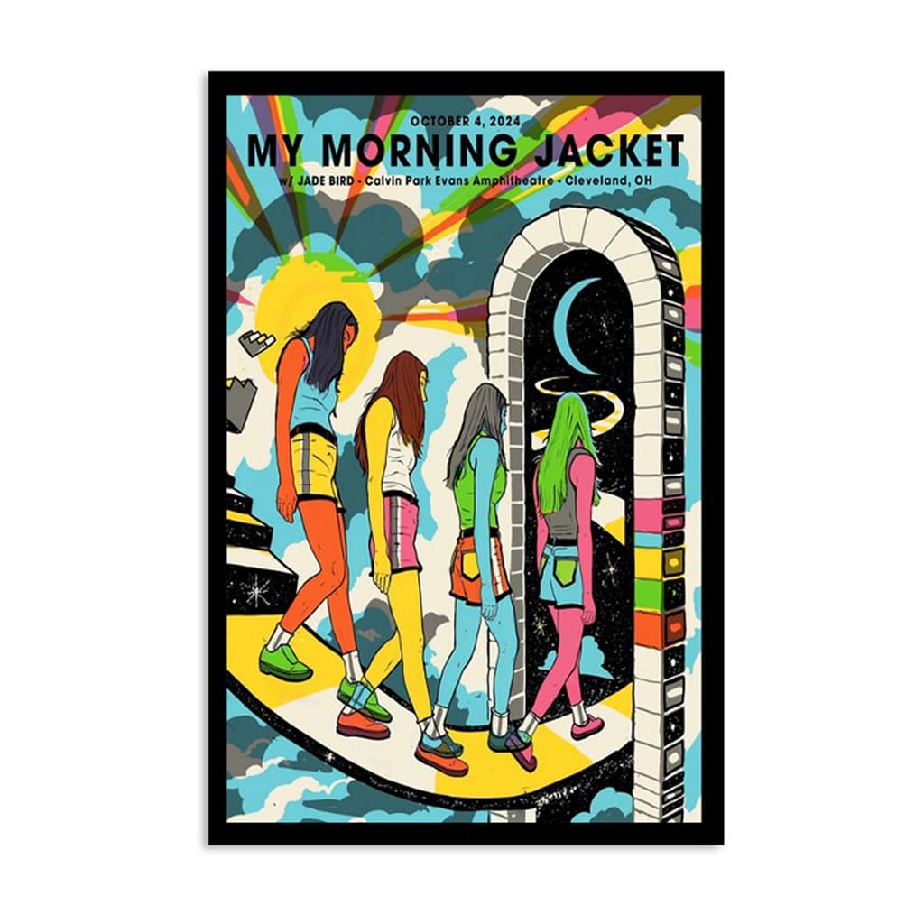 My Morning Jacket Show Cleveland Heights Oh Oct 04 2024 Poster