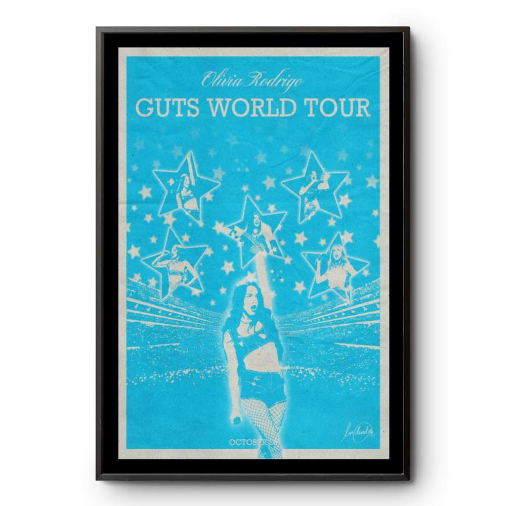 Olivia Rodrigo Guts World Tour October 29 2024 Poster