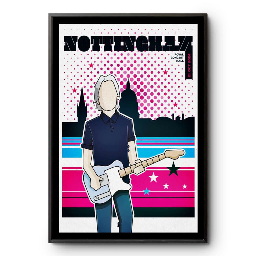 Paul Weller Nottingham Royal Concert Hall Nottingham Uk Oct 21 2024 Poster