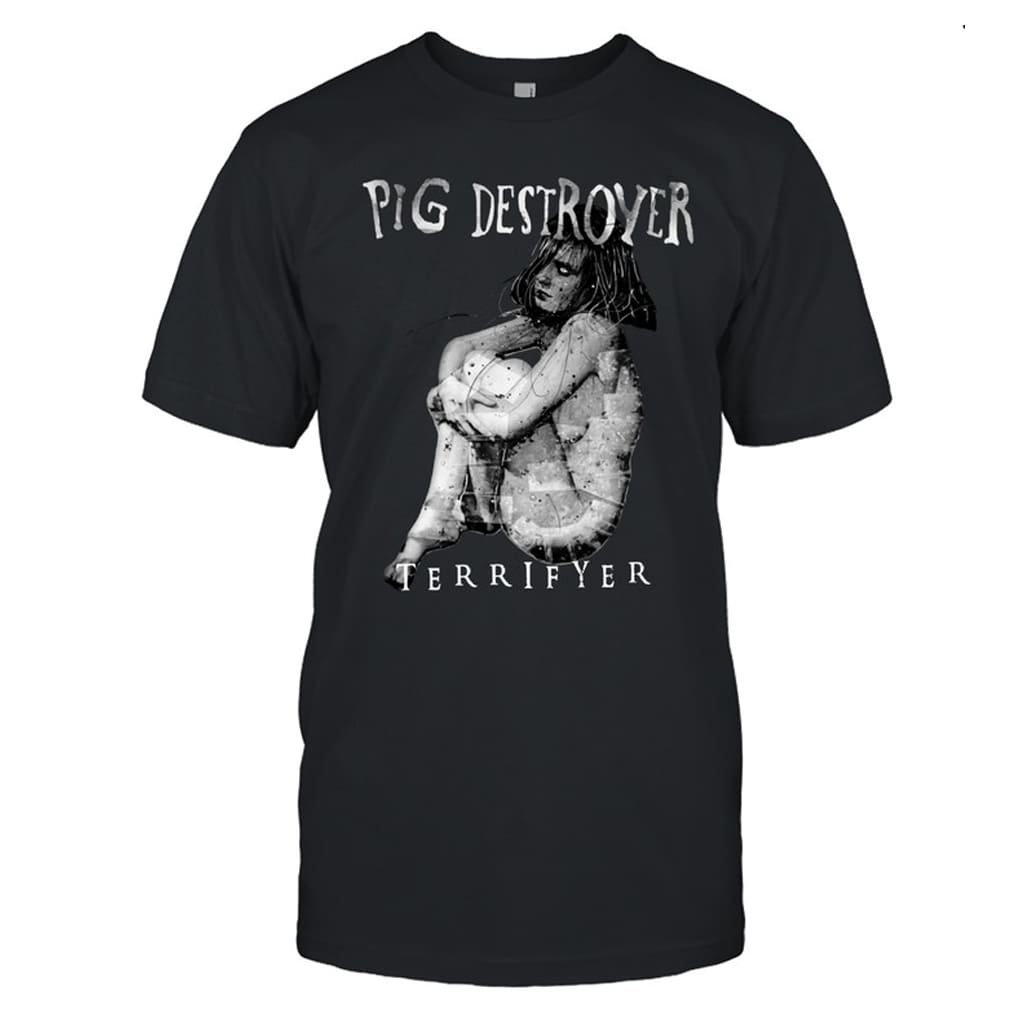 Pig Destroyer Terrifyer Ladies Cropped Shirt