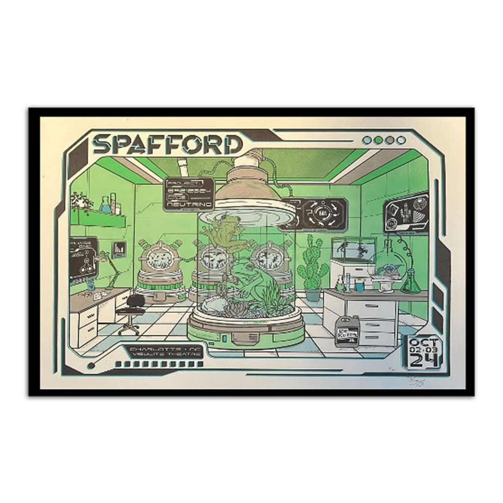 Spafford Charlotte Tour Visulite Theatre 02 Oct 2024 Poster