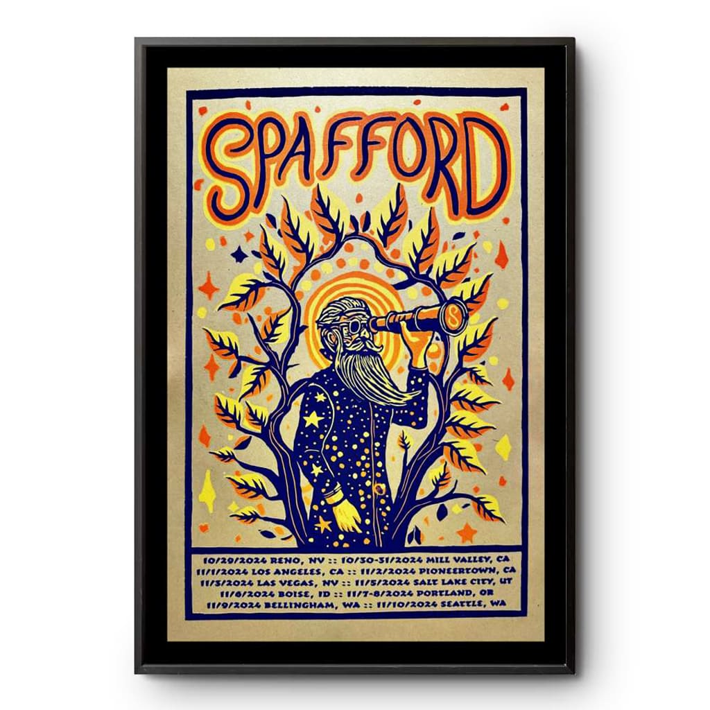 Spafford Fall 2024 Tour Poster