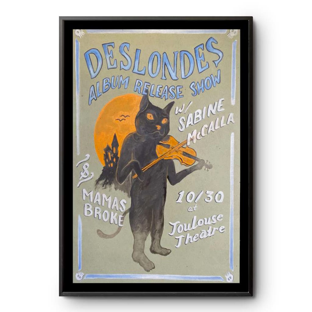 The Deslondes Toulouse Theatre New Orleans La October 30 2024 Poster