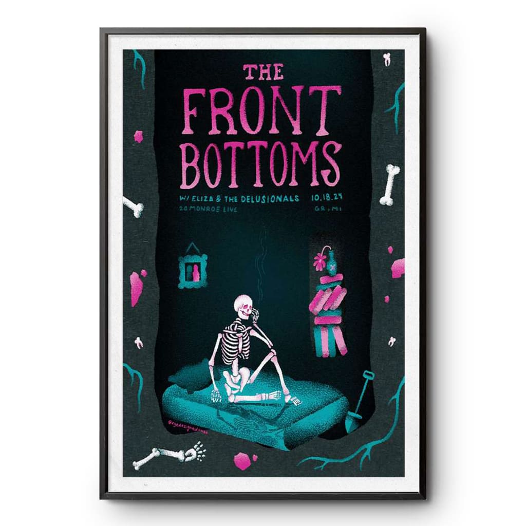 The Front Bottoms The Glc 20 Monroe Grand Rapids Mi Oct 18 2024 Poster