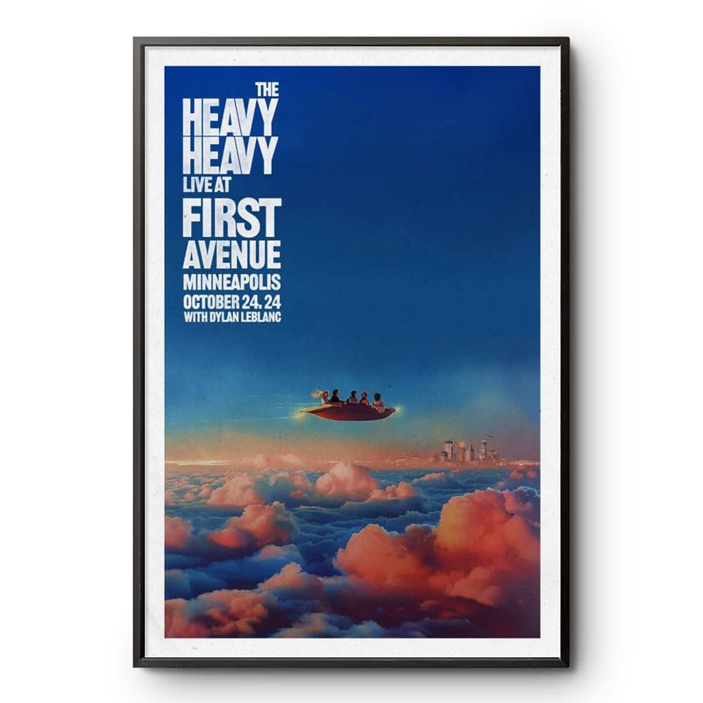 The Heavy Heavy Show At First Avenue Oct 24 2024 Poster