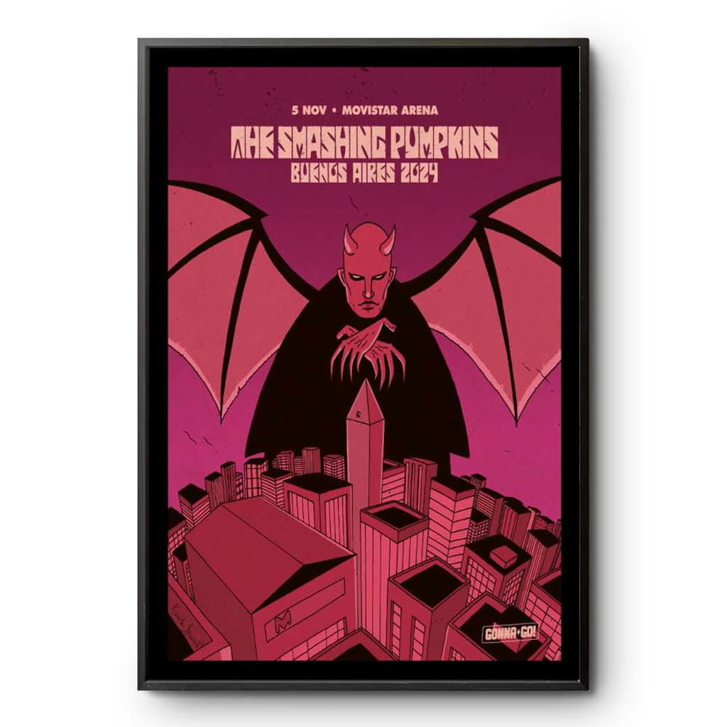 The Smashing Pumpkins Movistar Arena Buenos Aires Argentina November 5 2024 Poster