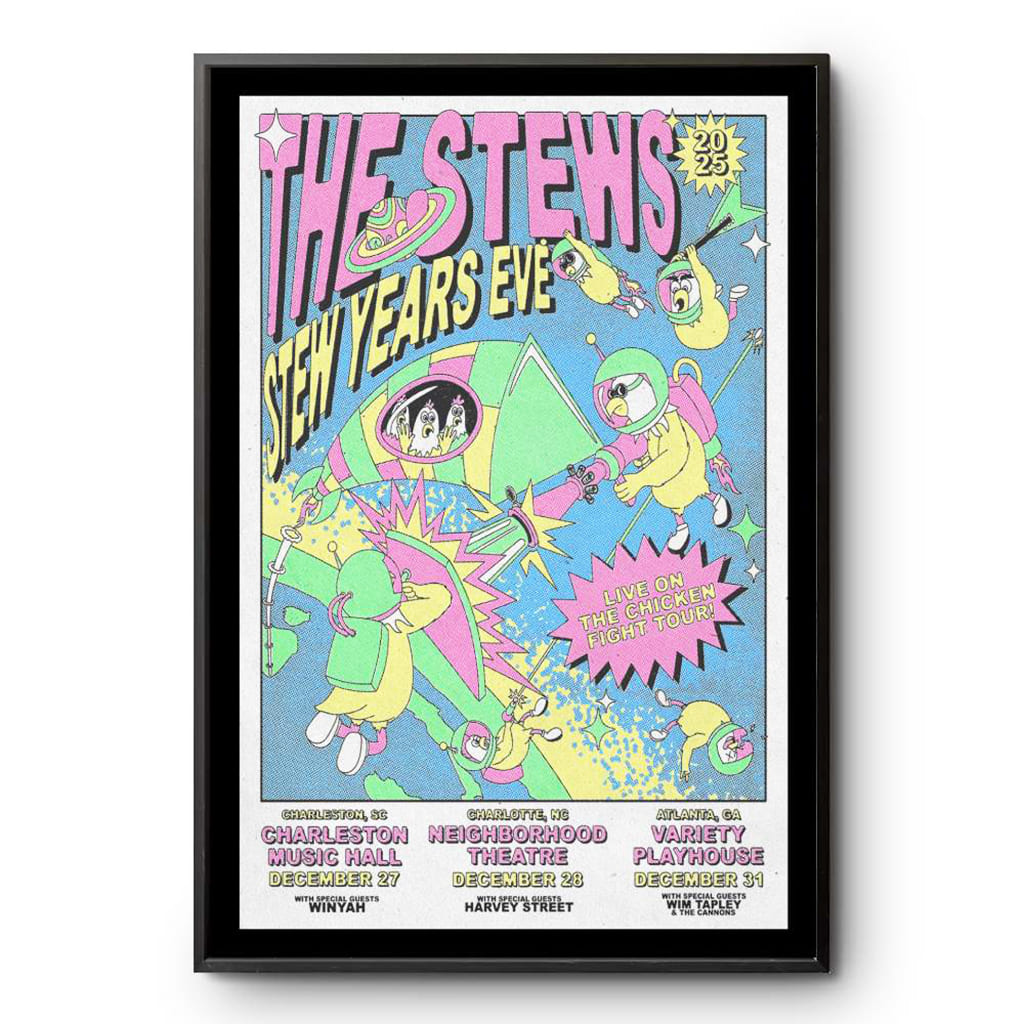 The Stews New Years Eve Dec 27-31 2024 Poster