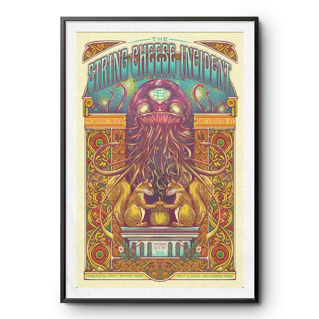 The String Cheese Incident The Capitol Theatre Port Chester Ny Nov 1-2 2024 Poster