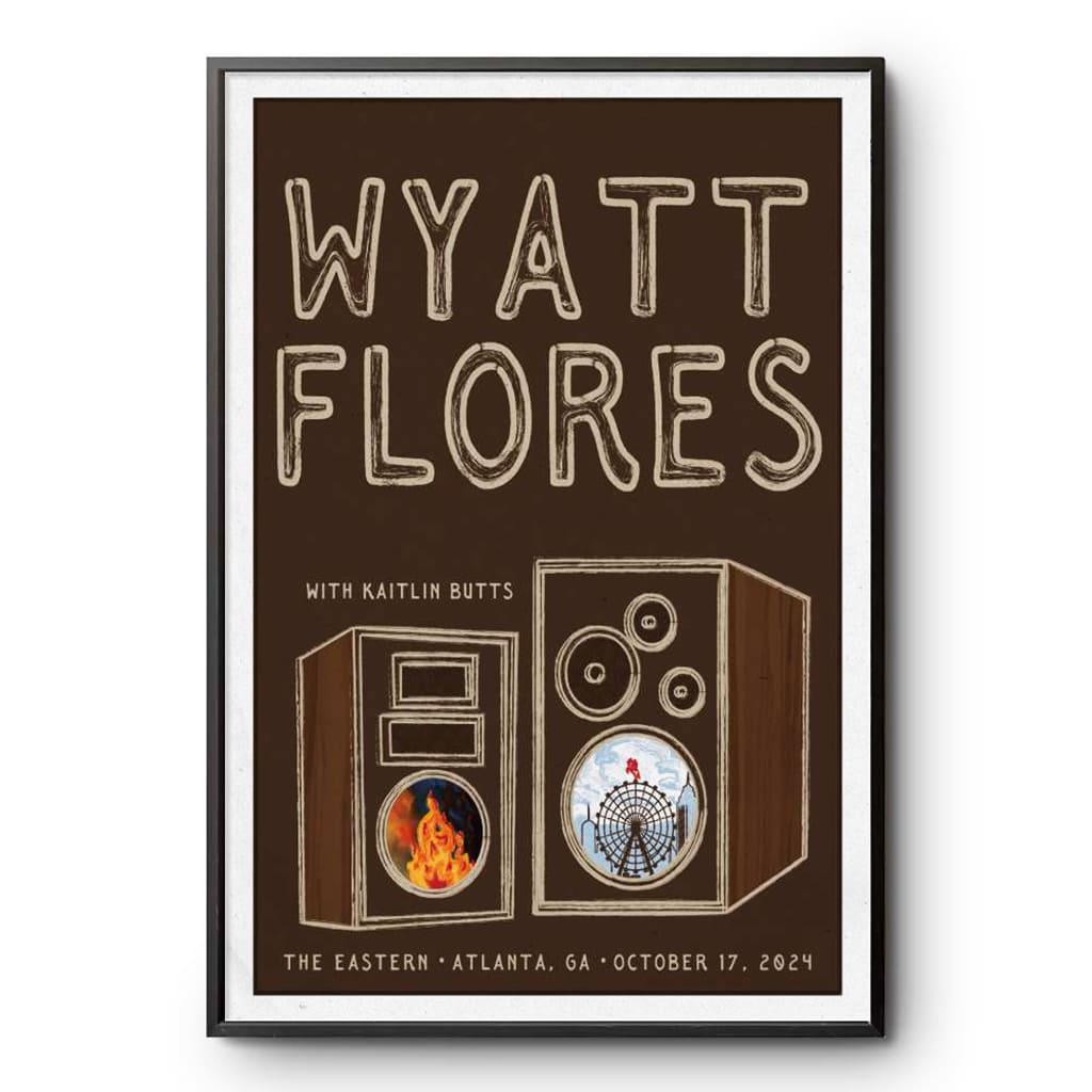 Wyatt Flores The Eastern Atlanta Ga Oct 17 2024 Poster