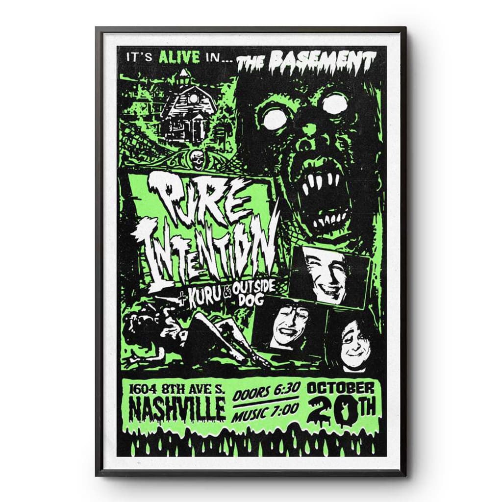 Pure Intention Tennessee Tn Oct 20 2024 Poster