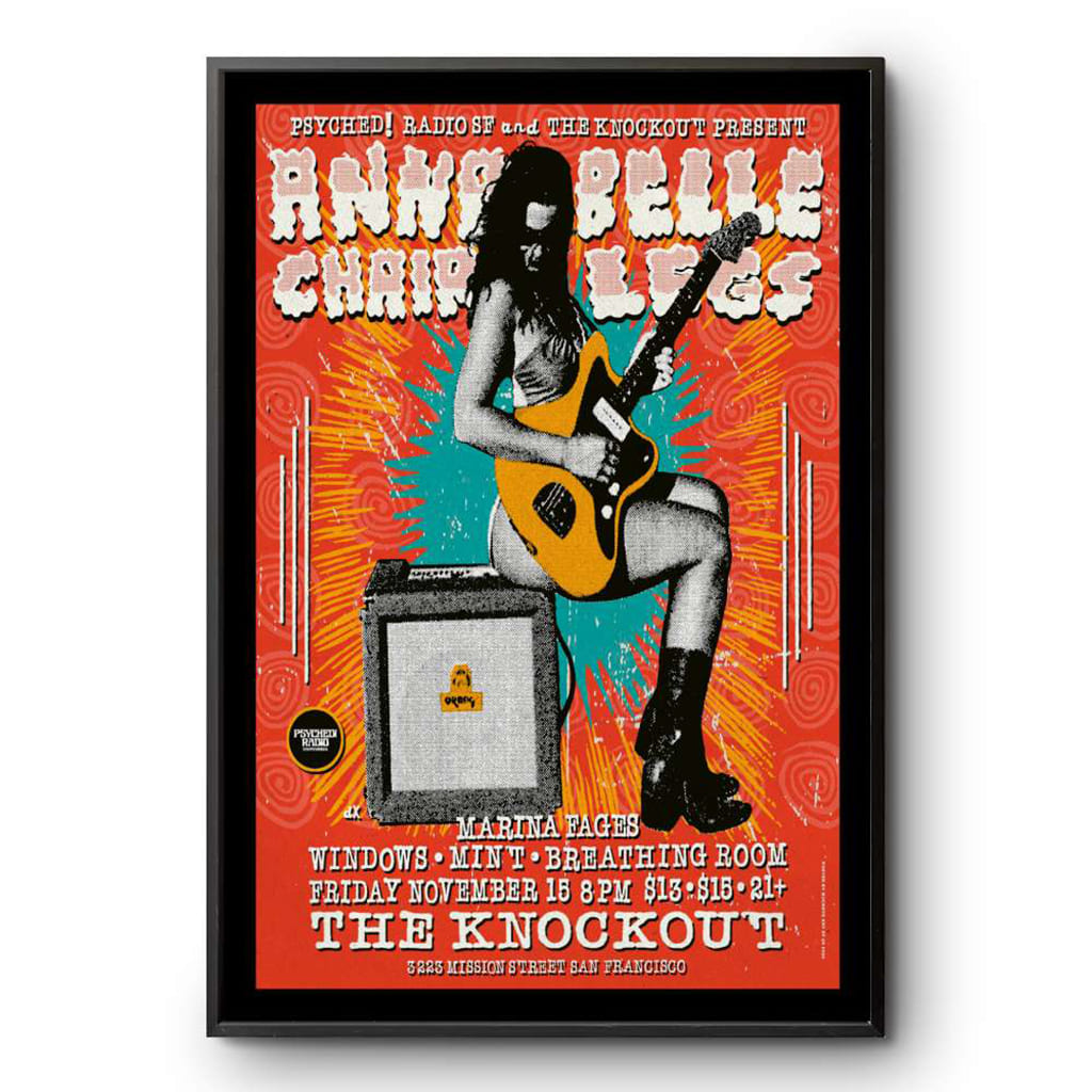 Annabelle Chairlegs Knockout San Francisco Ca Nov 15 2024 Poster