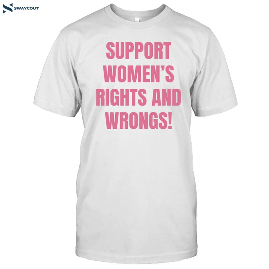 Cancelled Podcast Support Women's Rights And Wrongs Shirt