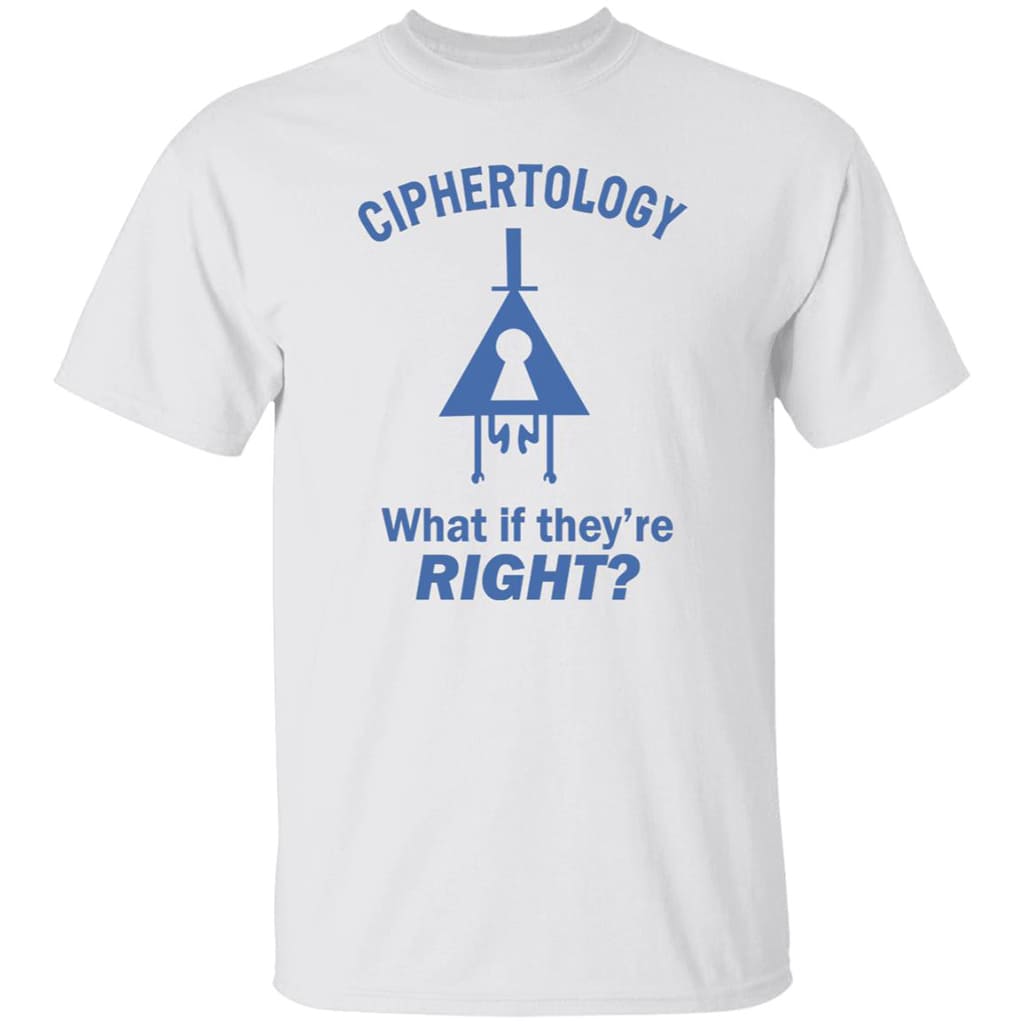 Ciphertology What If They’re Right Shirt