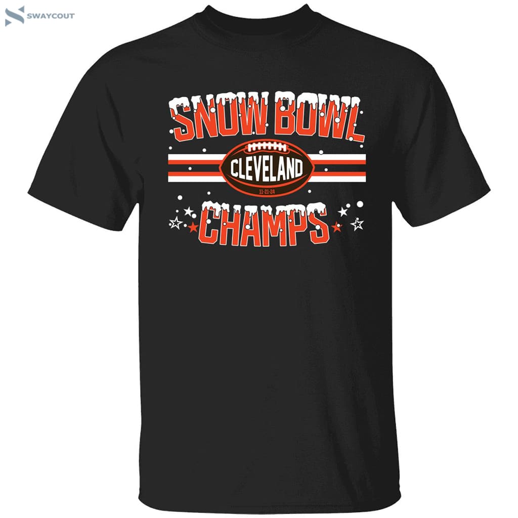 Cleveland Snow Bowl Champ Christmas Shirt