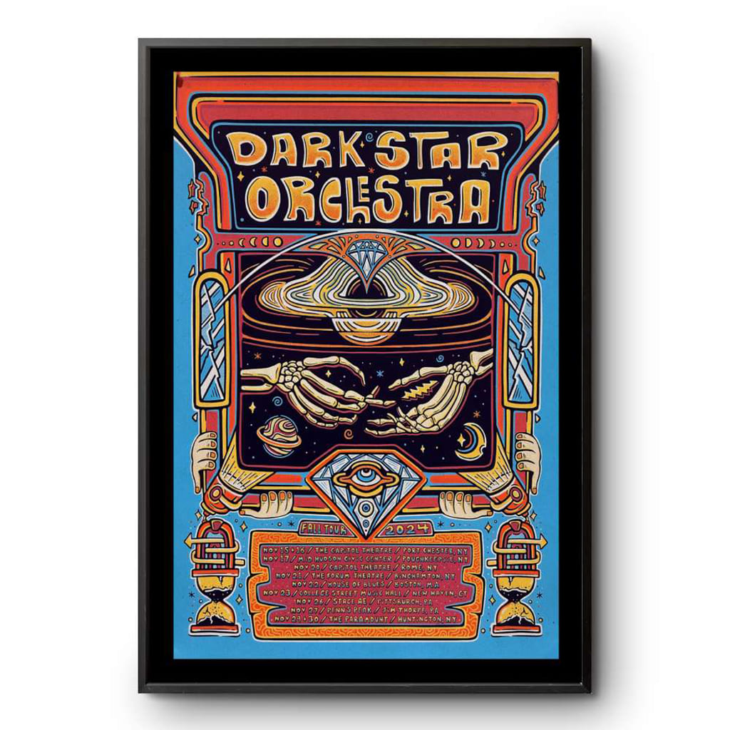 Dark Star Orchestra Fall Tour November 2024 Poster