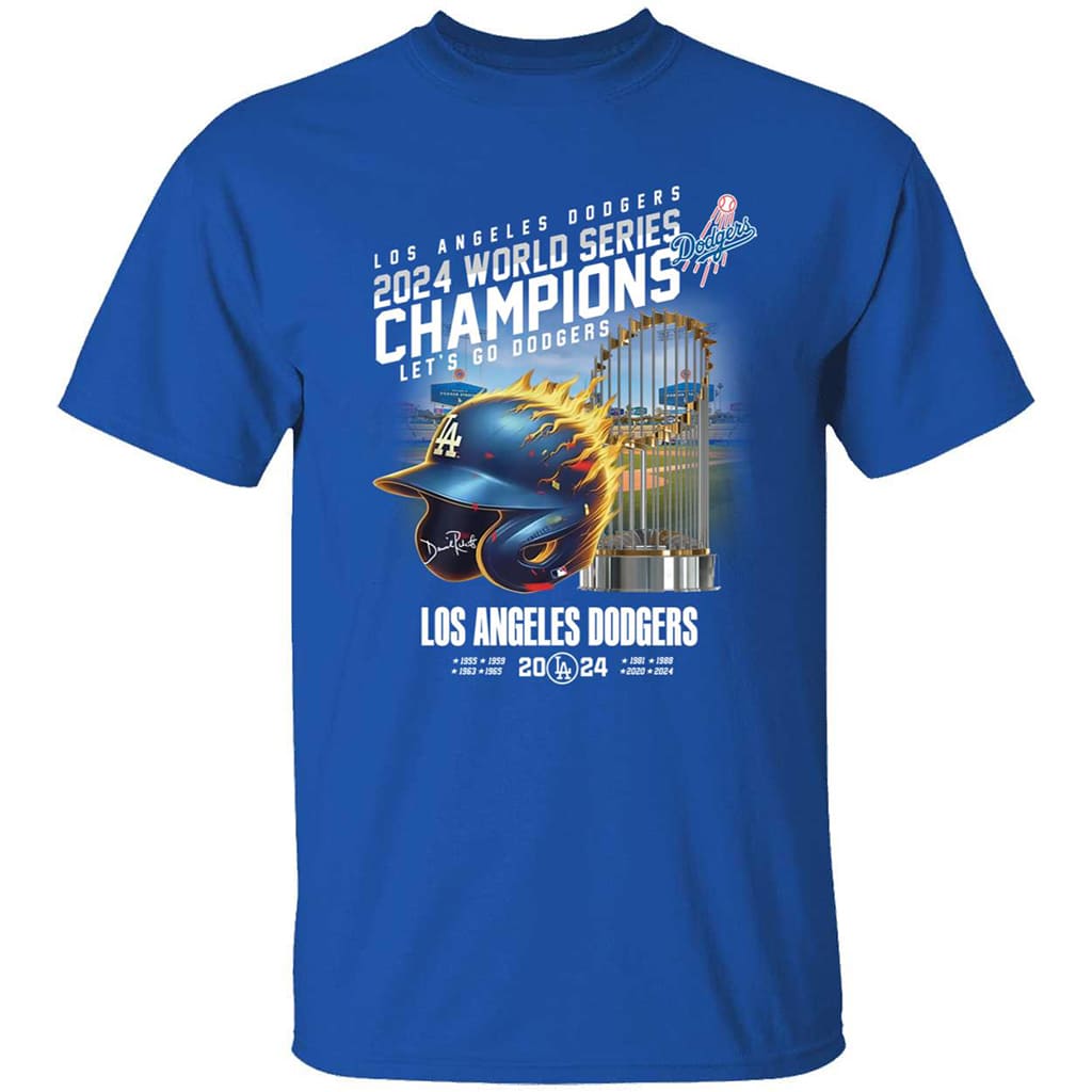 Dodgers 2024 World Series Champions Let’s Go Dodgers Shirt