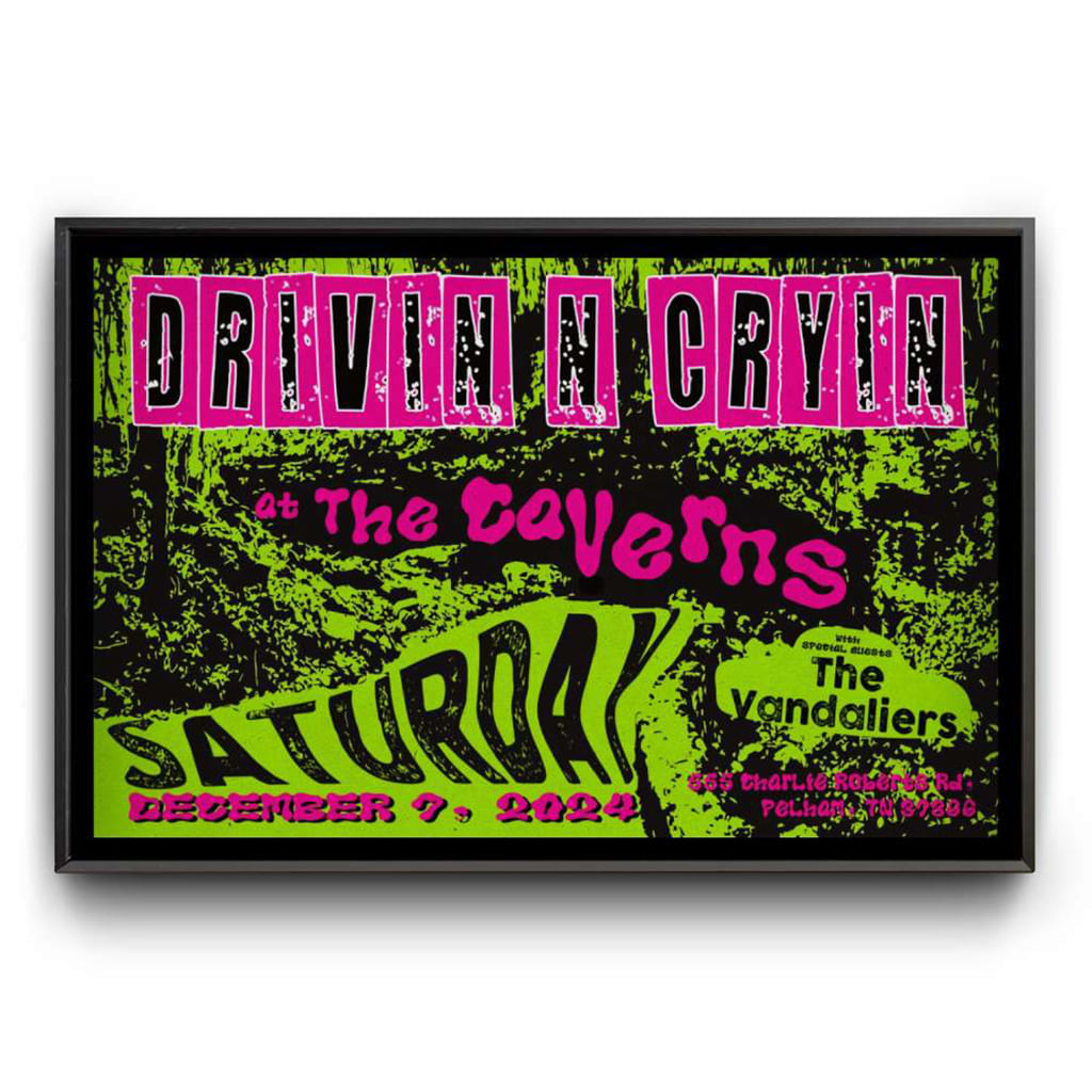 Drivin N Cryin The Caverns December 7 2024 Poster