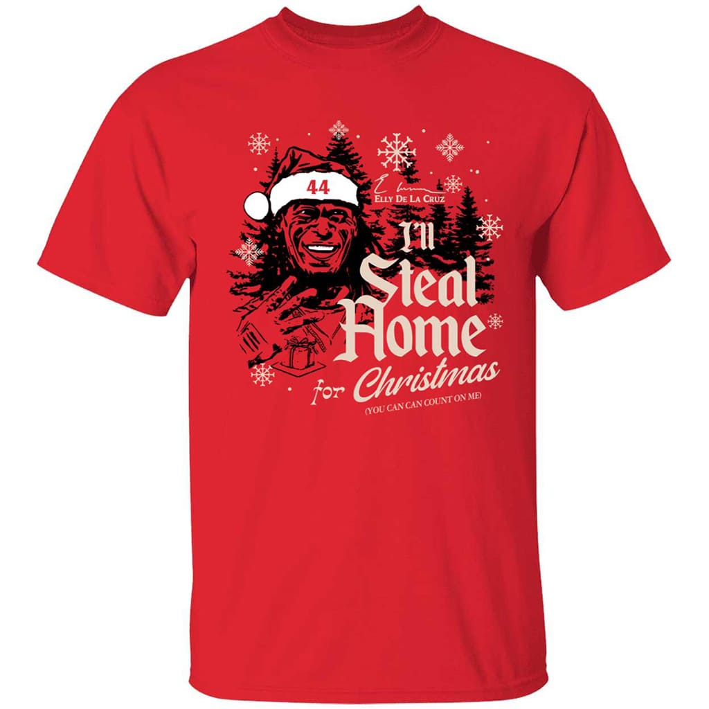 Elly De La Cruz I’ll Steal Home For Christmas Sweatshirt 1