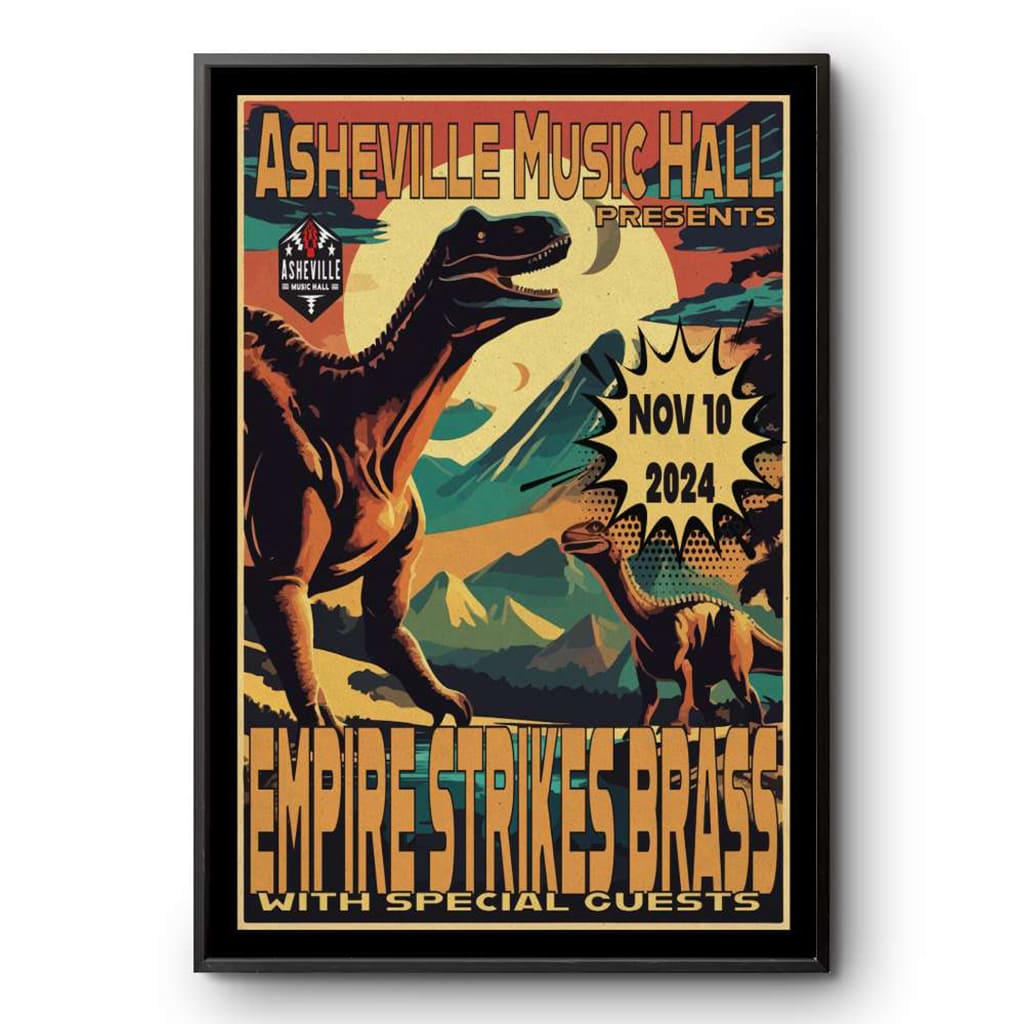 Empire Strikes Brass Asheville Music Hall Asheville Nc November 10 2024 Poster