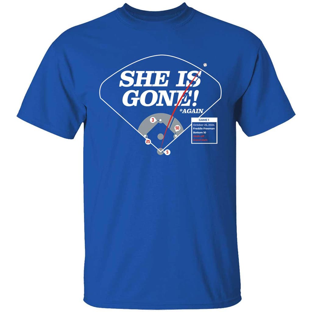 Freddie Freeman She Is Gone Shirt