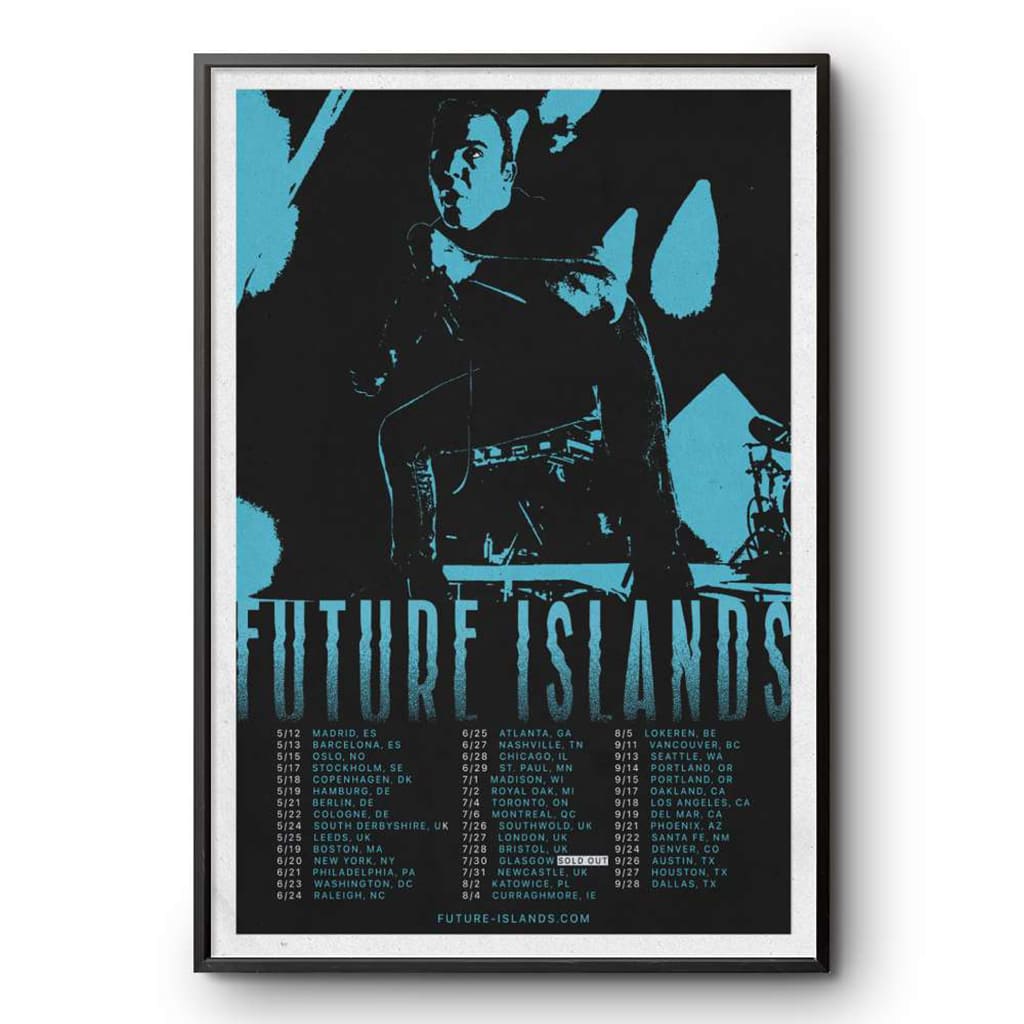 Future Islands Tour 23-24 Poster