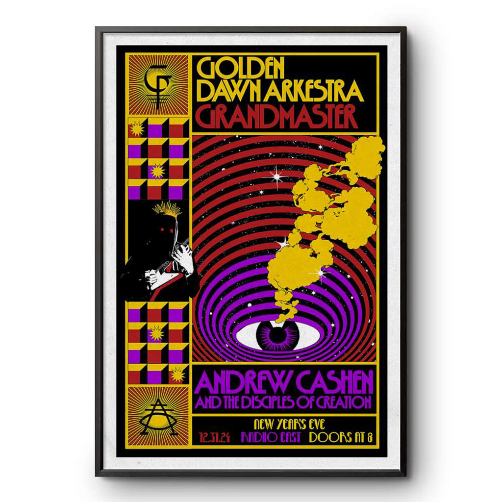 Golden Dwan Arkestra Radio East Austin Tx December 31 2024 Poster