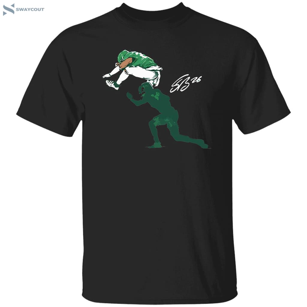 Green Saquon Barkley The Reverse Hurdle Shirt