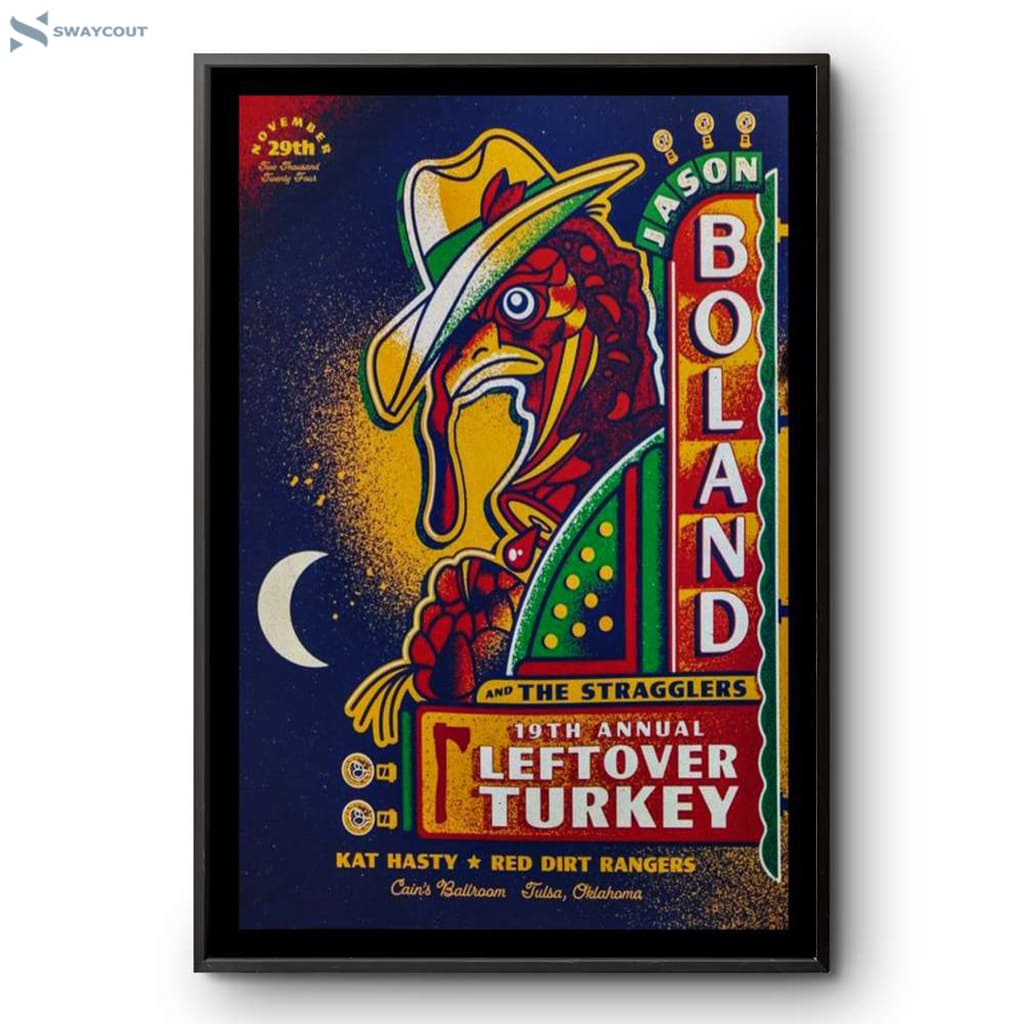 Jason Boland And The Stragglers Tulsa Ok November 29 2024 Poster