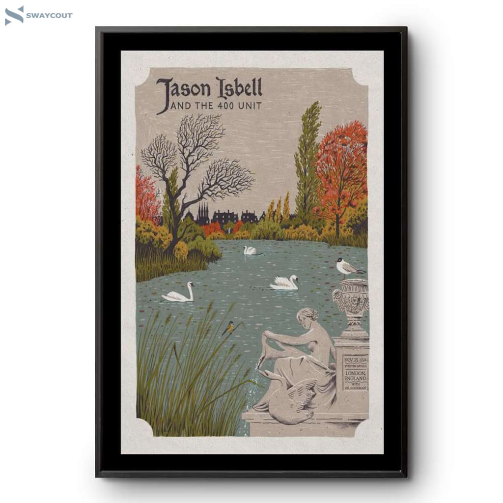 Jason Isbell And The 400 Unit At Eventim Apollo London Uk Nov 25 2024 Poster