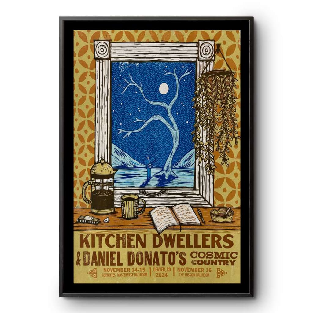 Kitchen Dwellers & Daniel Donato's Cosmic Country The Mission Ballroom Nov 16 2024 Poster