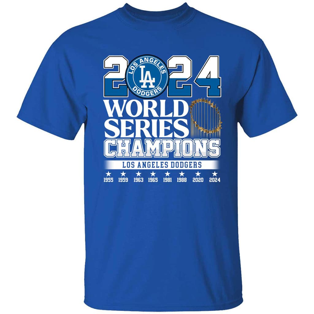 La Dodgers World Series Champions 2024 Shirt