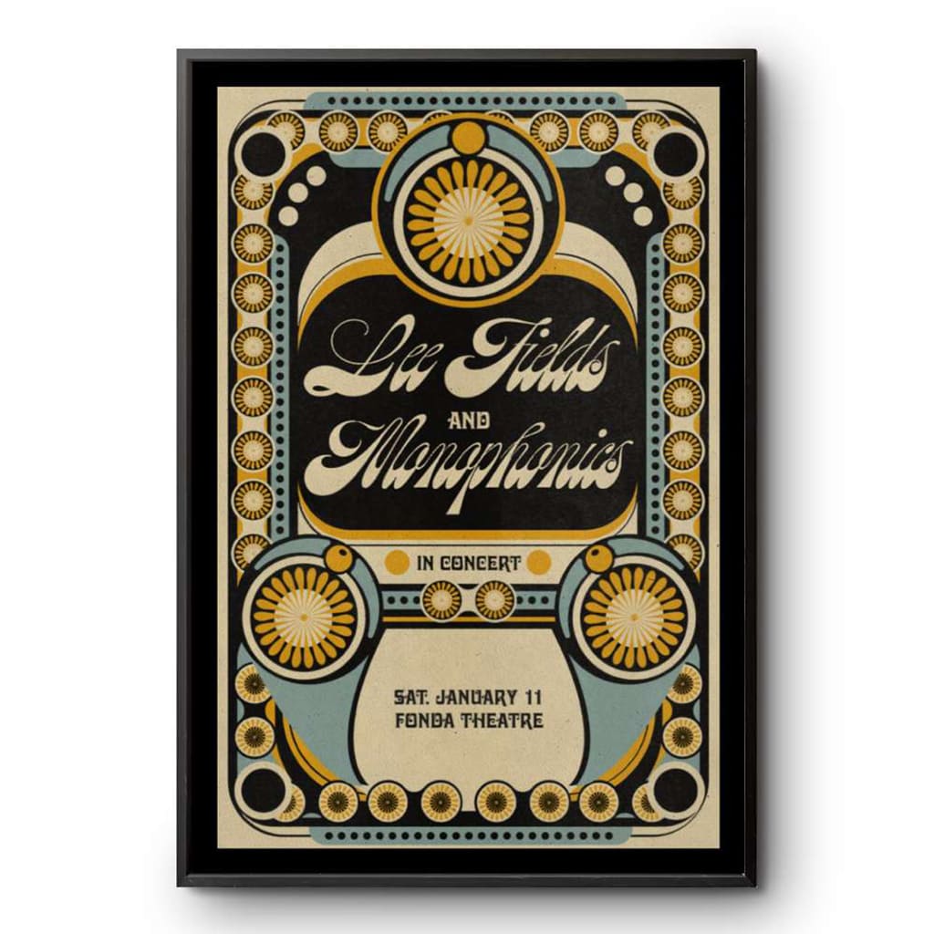 Lee Fields And Monophonics Fonda Theatre Los Angeles Ca Jan 11 2025 Poster