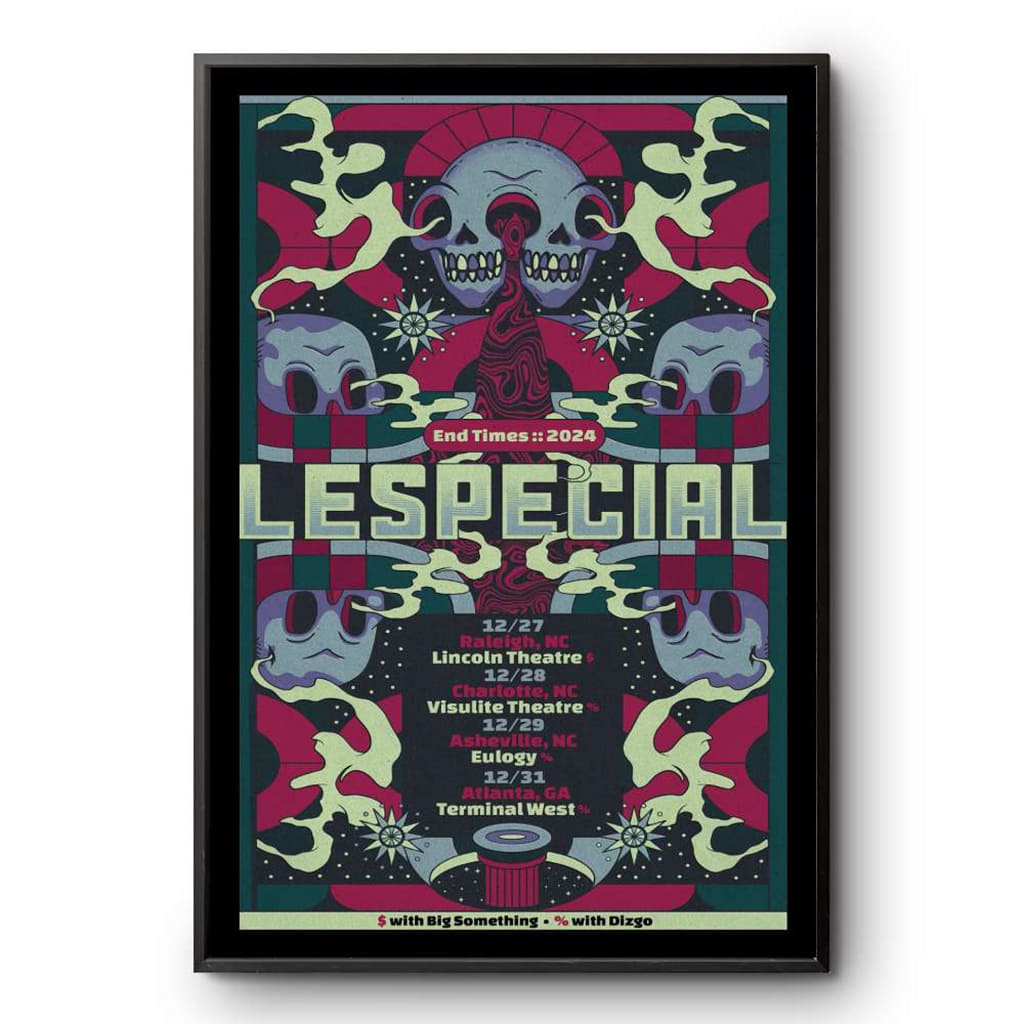 Lespecial Dec 27-29 2024 North Carolina Georgia Tour Dec 31 2024 Poster