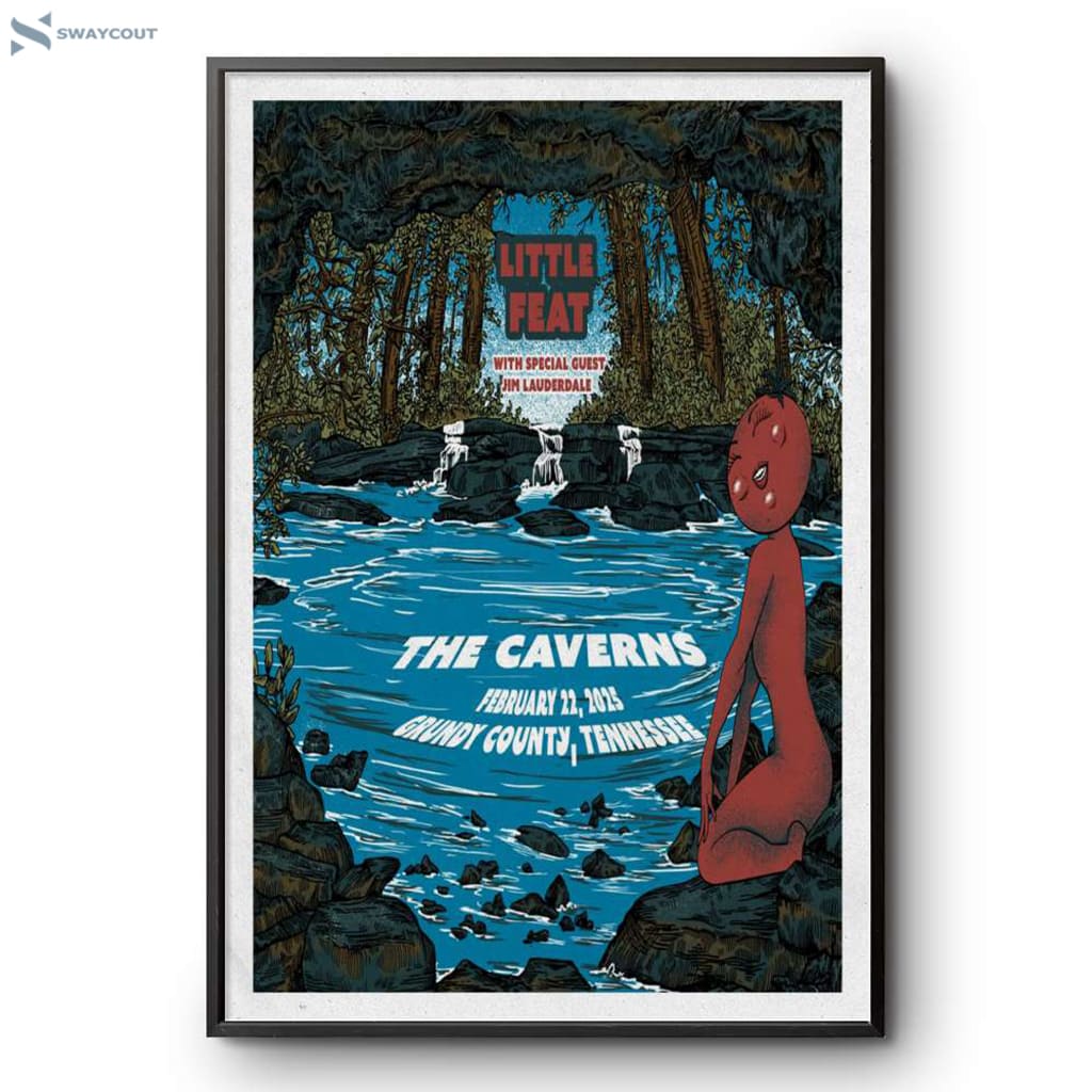 Little Feat The Caverns Pelham Tn February 22 2025 Poster