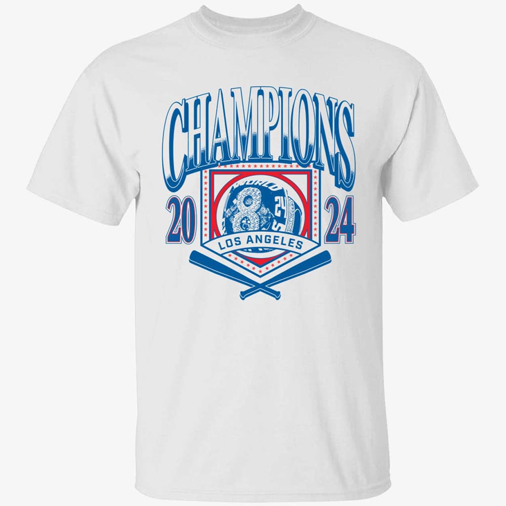 Los Angeles Dodgers 8 Time World Champions 2024 Shirt