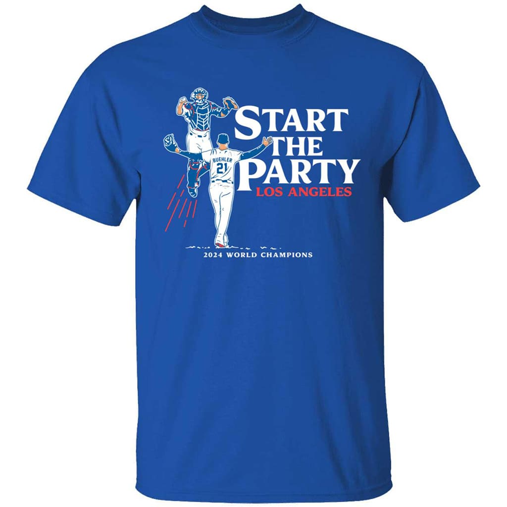 Los Angeles Dodgers Walker Buehler And Will Smith Start The Party Shirt