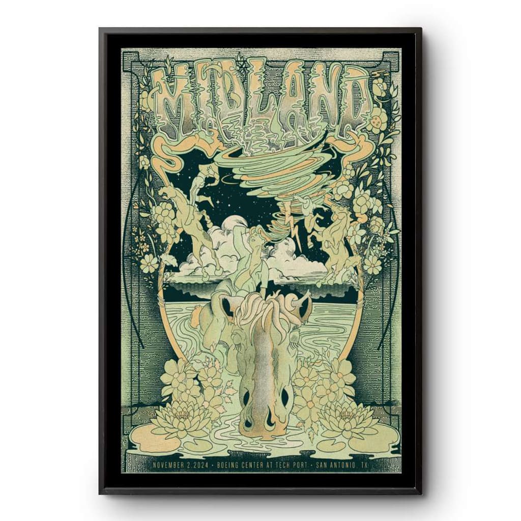 Midland San Antonio Tx Nov 2 2024 Poster