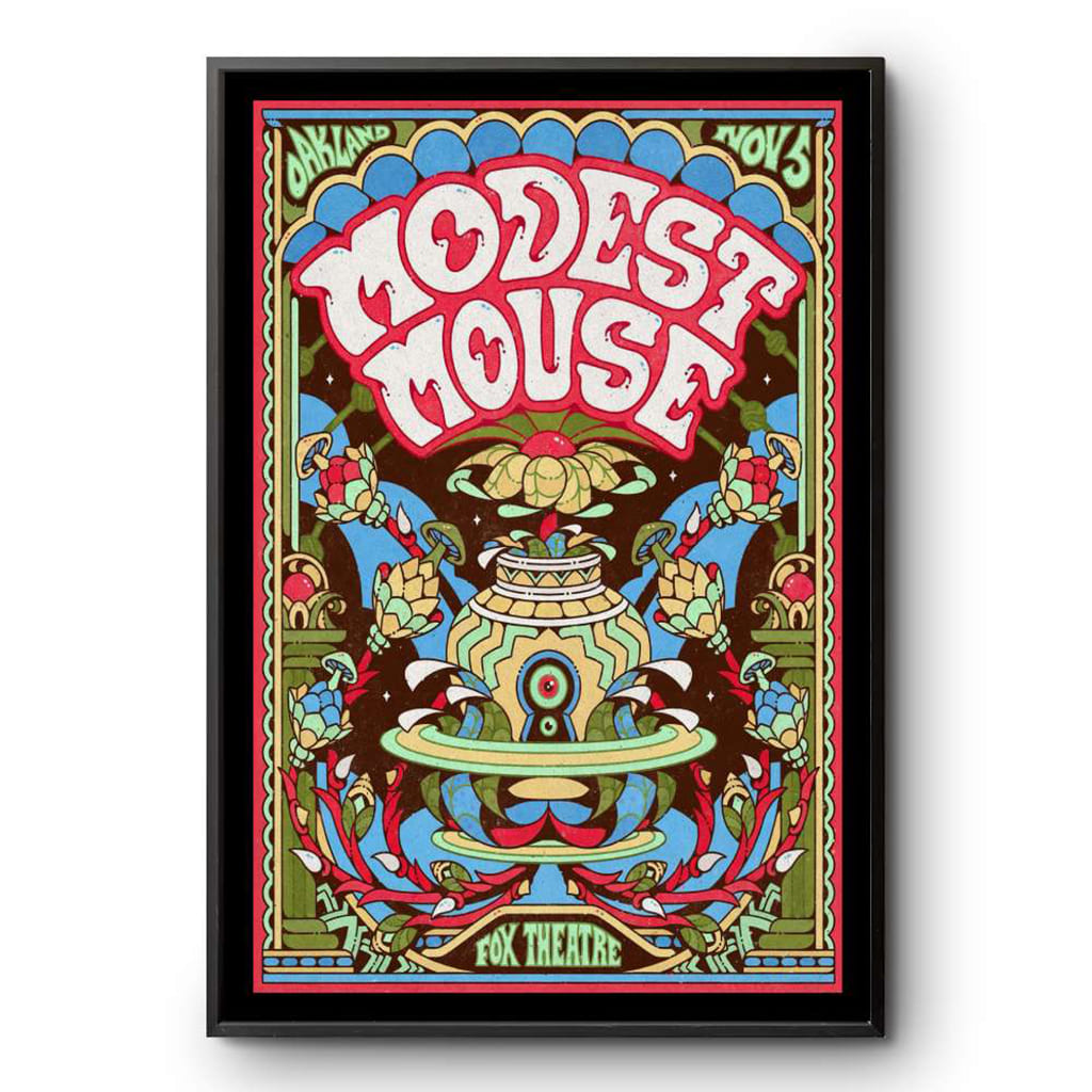 Modest Mouse Fox Theater Oakland Ca Tour November 5 2024 Poster