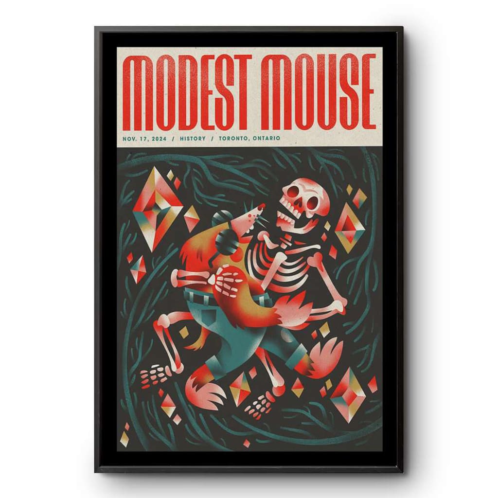 Modest Mouse History Toronto On November 17 2024 Poster