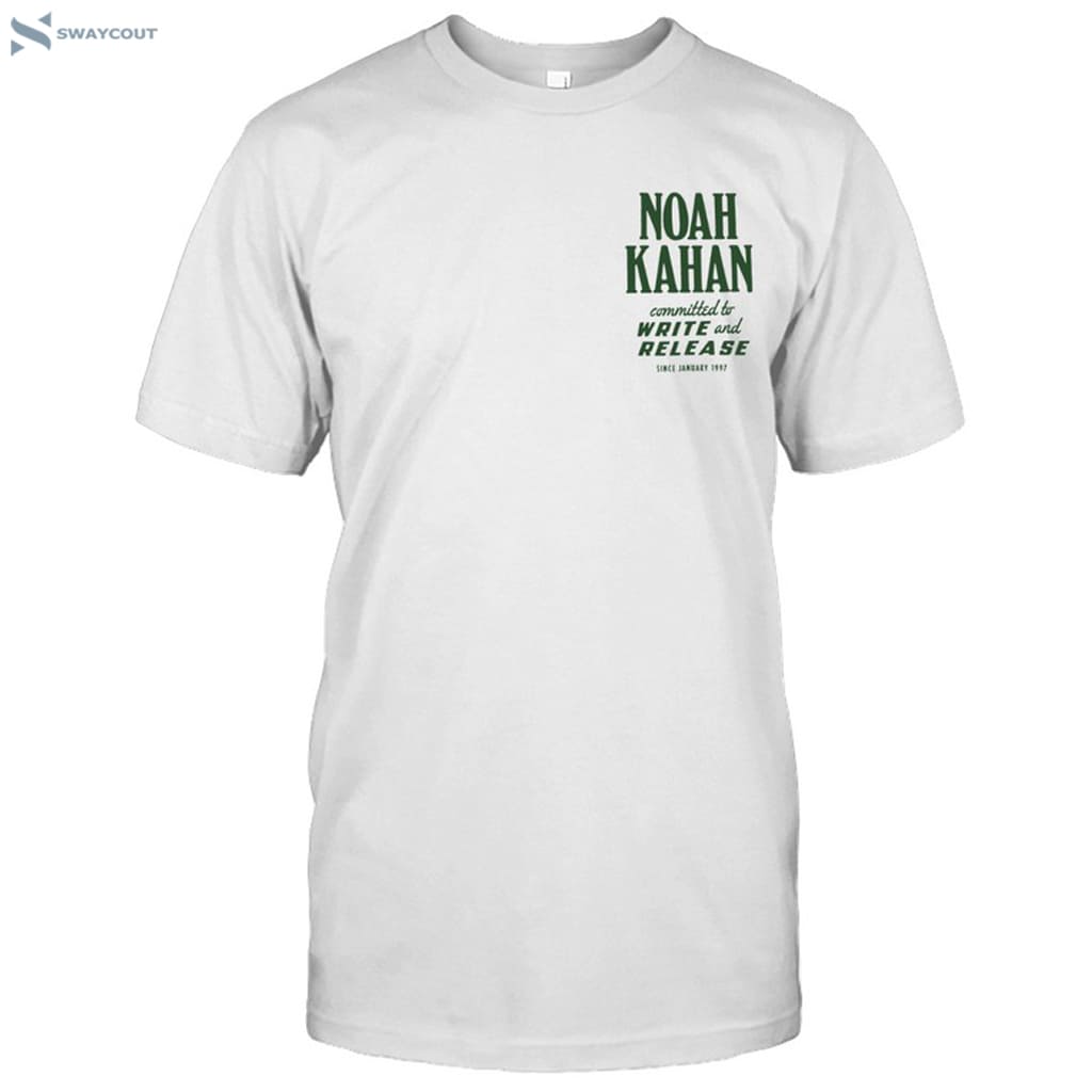 Noah Kahan Write & Release Shirt