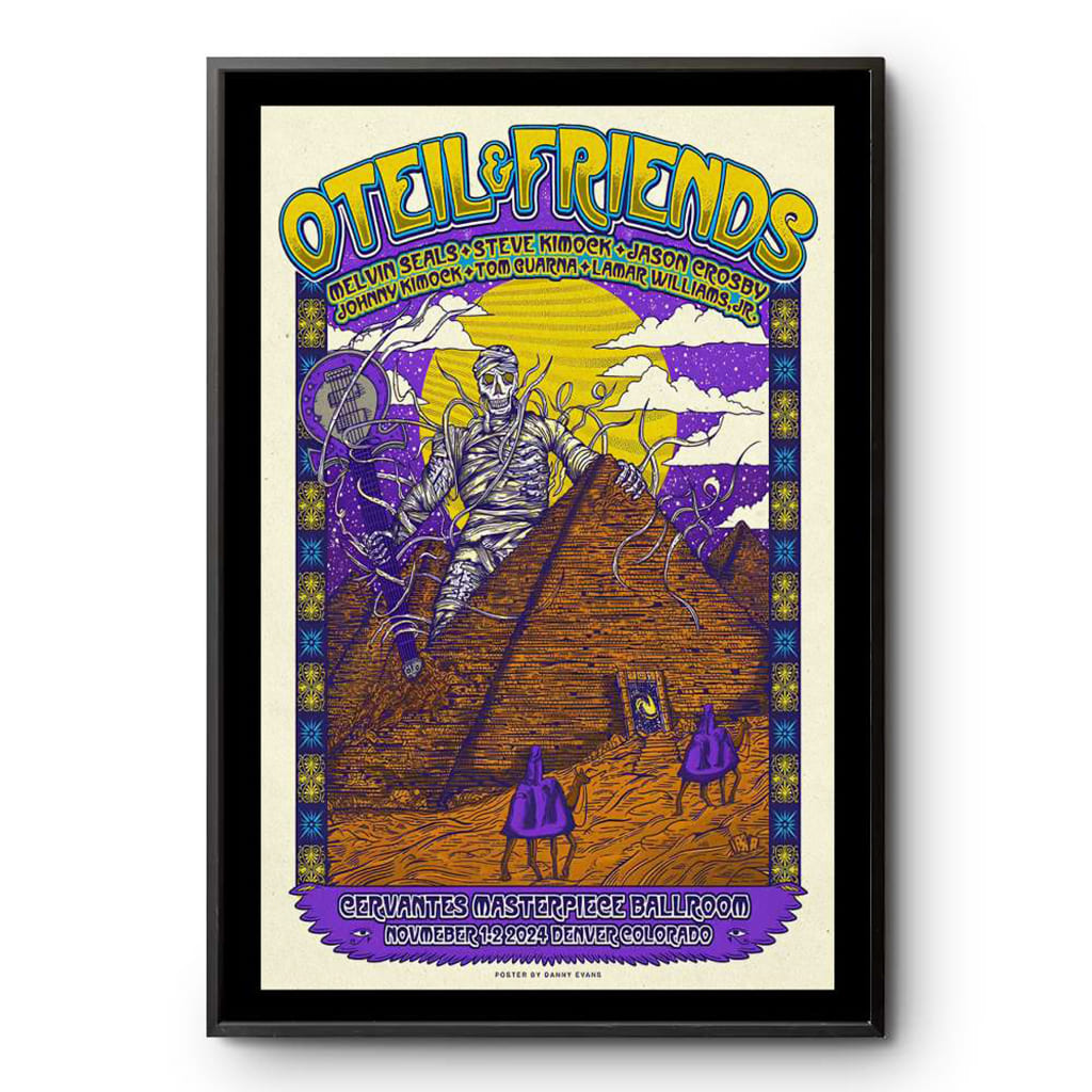 Oteil & Friends Denver Co Nov 1-2 2024 Event Poster